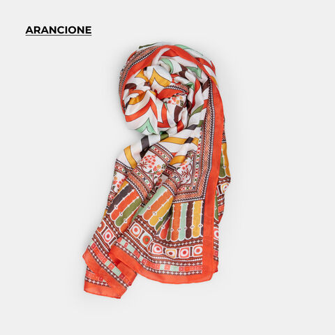 Bufanda de mujer, Multicolor Bufanda de mujer, Multicolor